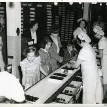 [Employees boxing chocolates at Hamblin-Metcalfe Limited]