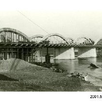 [Freeport Bridge construction]