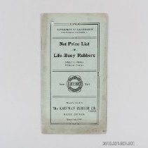 Net Price List of Life-Buoy Rubbers