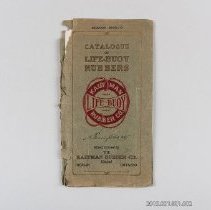 Catalogue of Life-Buoy Rubbers