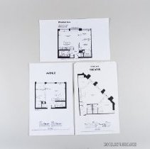 [Kaufman Lofts, model floor plans]