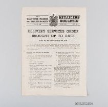 The Wartime Prices and Trade Board Retailers' Bulletin