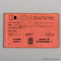 Ration Book - Lillie Louise Meyer