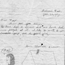 Letter to May from Charlotte Everson