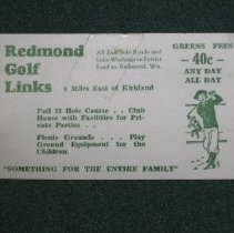 Green Fees Flyer