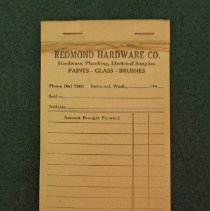 Redmond Hardware Docket Book