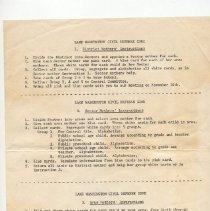 Military: Lake Washington Civil Defense Zone