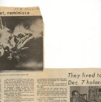 Military: Pearl Harbor Survivors Meet, Reminisce, part 2