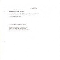 Military: Redmond Civil War Veterans