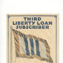 Military: Third Liberty Loan Sub, part 1