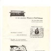 Military: Women in Civil Defense, part 1