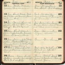 Bruce army camp quarantine, Feb 12-25, 1943