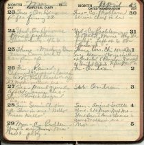 Bruce army camp visit to Seattle, Mar 23-Apr 5, 1943