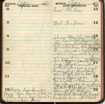 Bruce army camp daily activites, Apr 6-19, 1943