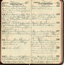 Bruce army camp daily activities, May 17-30, 1943