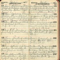 Bruce army camp daily activities, Jul 11-21, 1943