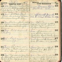 Bruce trip to Nashville and army activities, Oct 10-29, 1943