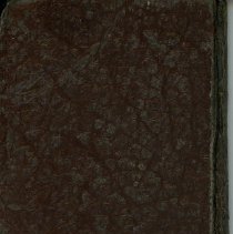 Bruce daily planner back cover, 1942-1943