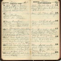 Bruce attended army camp, Nov 7-20, 1942