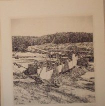 Shepaug Dam Under Construction