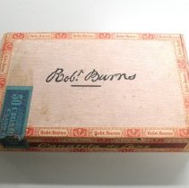 Wersebe Robert Burns Cigar Box closed