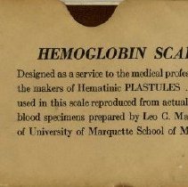 Wersebe Hemoglobin Scale with cover