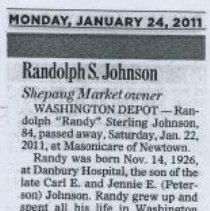Randolph S. Johnson Obituary