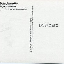 Hauser Footbridge over Shepaug River