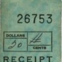 Receipt (B) from Malcolm Johnson's Wallet