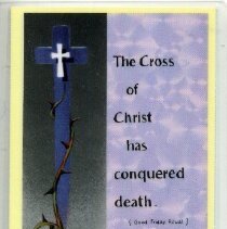 Richard J. Koenig Prayer Card