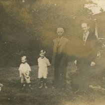 Two Men and Two Children