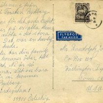 Lake Vättern Swedish Postcard