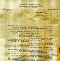 Letter to Mrs. Johnson