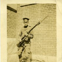 Photograph of Edward Vincent "Vin" Randall in uniform