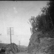 Railroad cut - North beyond Washington Supply Co.