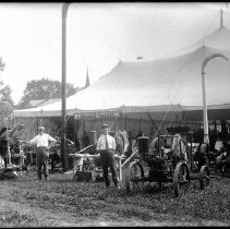 William H. Frisbie's exhibit at Washington Fair