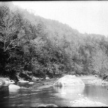 View of River and Rock from Steep Rock's Clam Shell