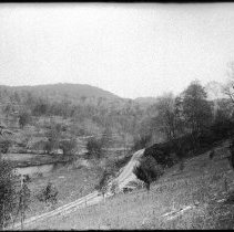Spring View of Shepaug River and Railroad