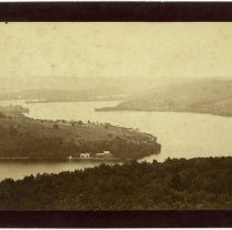 Lake Waramaug from the Pinnacle - front