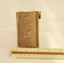 medicine bottle back and size