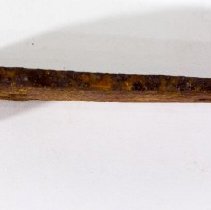 Iron Hinge & Pin - end side view