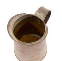 Tin Measuring Pitcher - Top