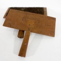 Three pair of carding combs -  B. Top, close up