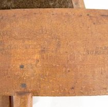 Three pair of carding combs -  B. Top, detail