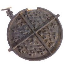 waffle iron -   iron insert