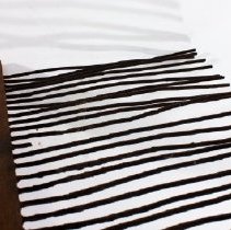 Flax rippling comb - Front detail