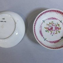 Tea Service Pieces -  Shallow bowls, top/bottom