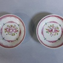 Tea Service Pieces -  Shallow bowls, tops