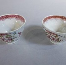 Tea Service Pieces - Cups, tops/sides