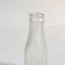 Clear Glass Medicine Bottle - Front